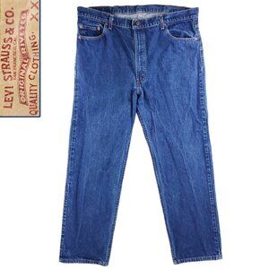 Levi's 505 Vintage Made USA Jeans Tapered Denim Men's "42x30" Actual 40x29